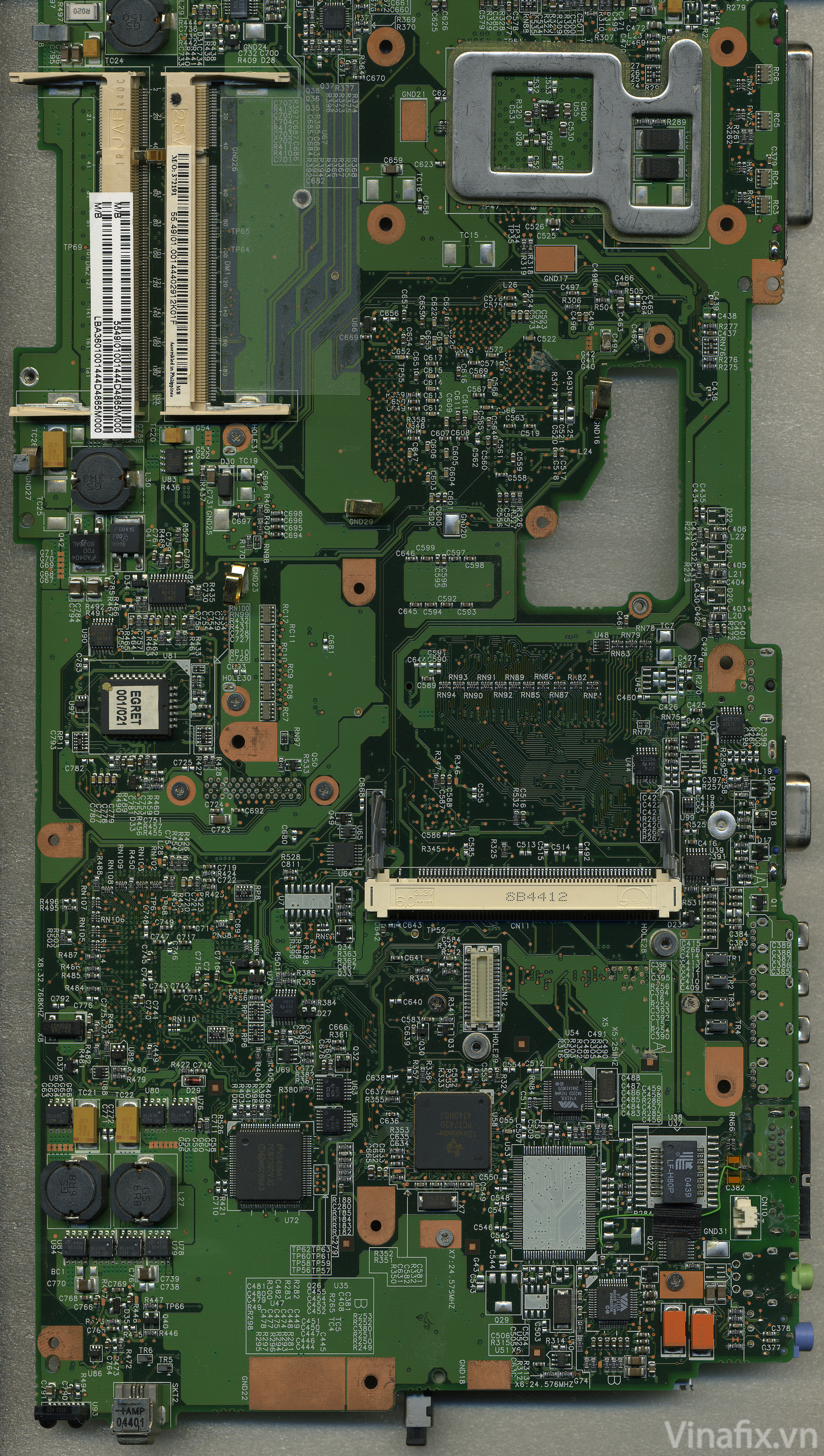 Acer Aspire 1360 Series ( 1362LM Model MS2159 ) ( EGRET MB 04215-1 48.49L01.011 ) A1 Copy