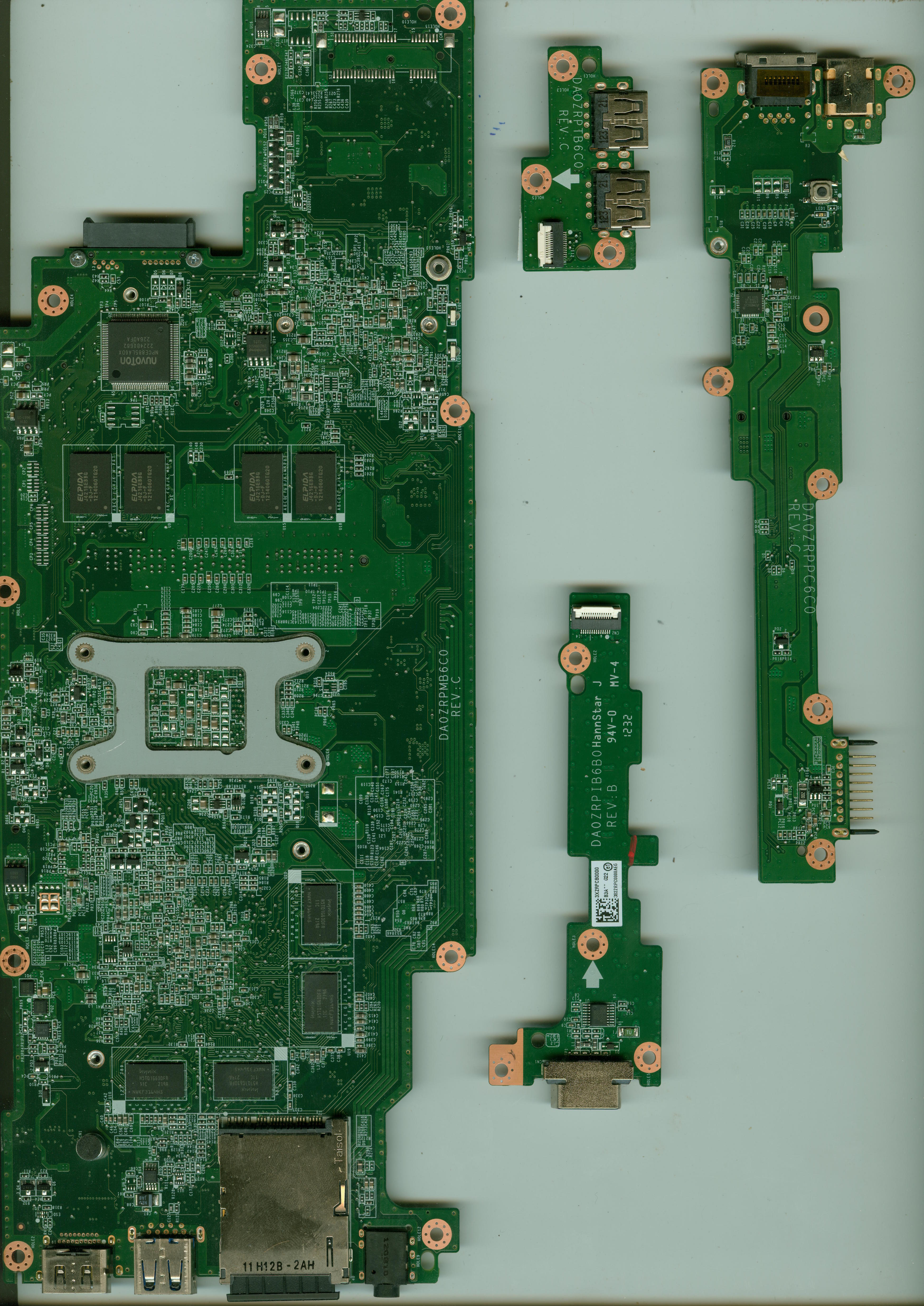 Acer Aspire V5-551G - Quanta ZRP - DA0ZRPMB6C0 - DA0ZRPPC6C0 - DA0ZRPIB6B0 - DA0ZRPTB6C0 002