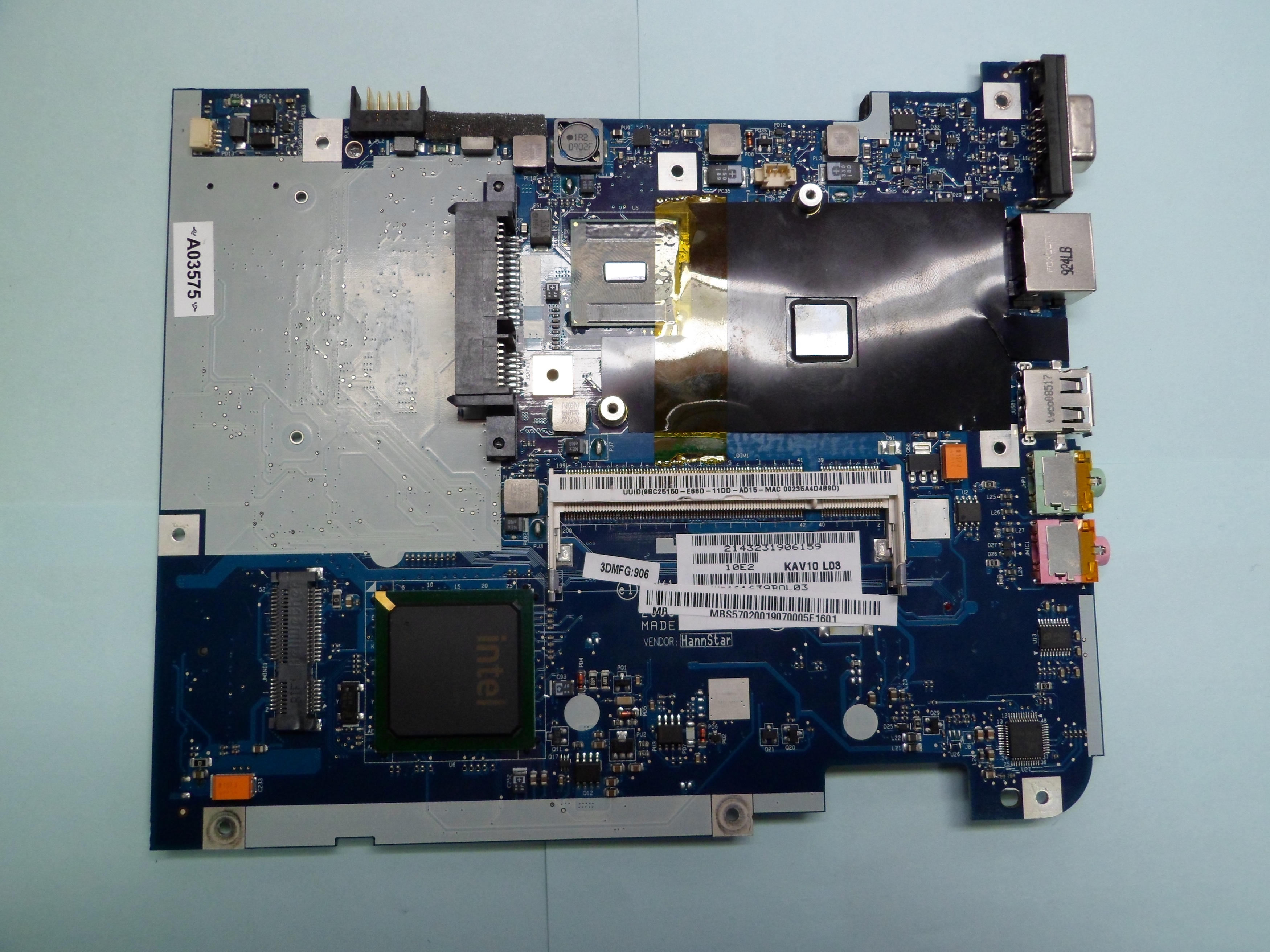 Acer D150-1 LA-4781P 001