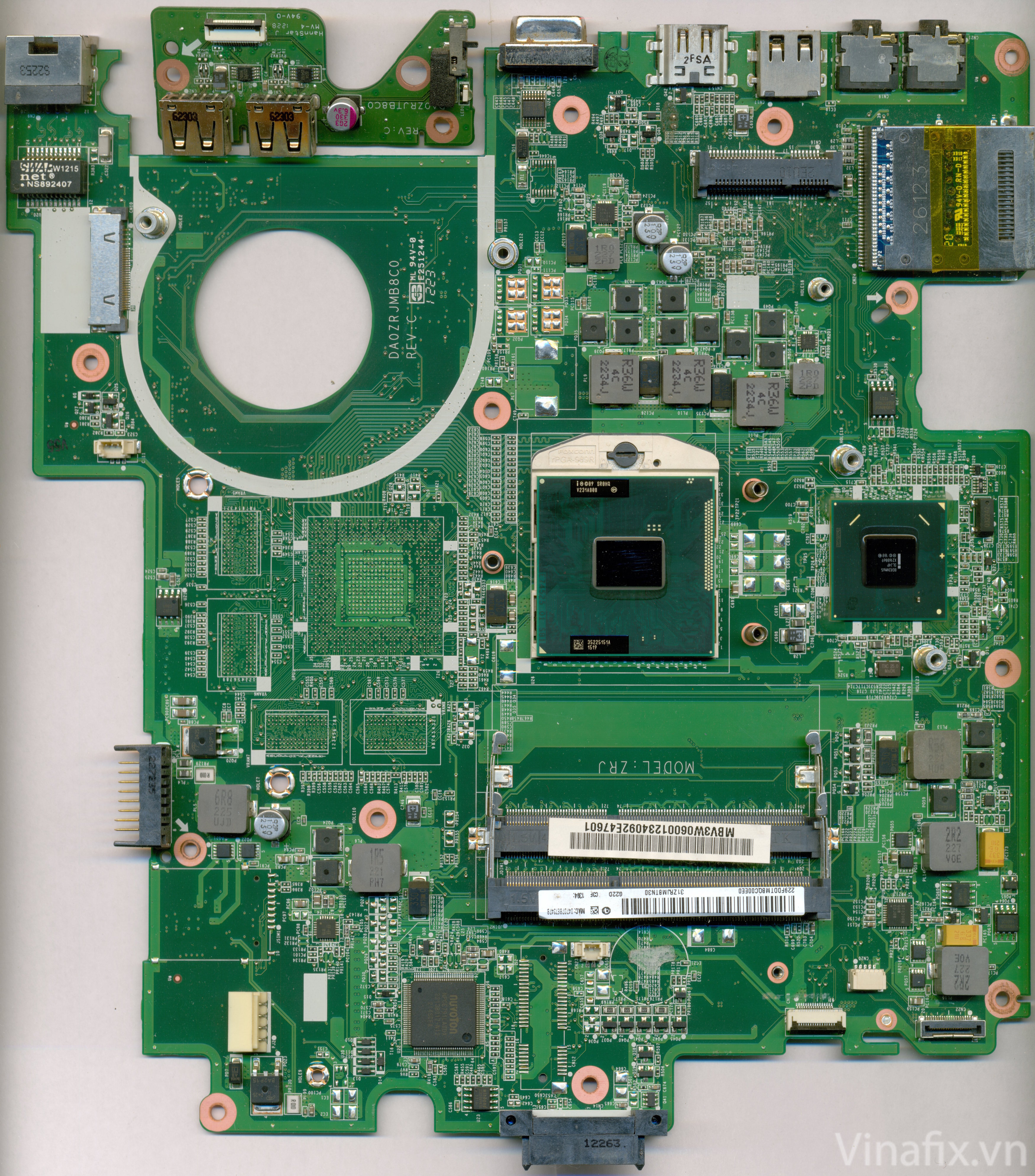 Acer TM5360 Quanta ZRJ UMA