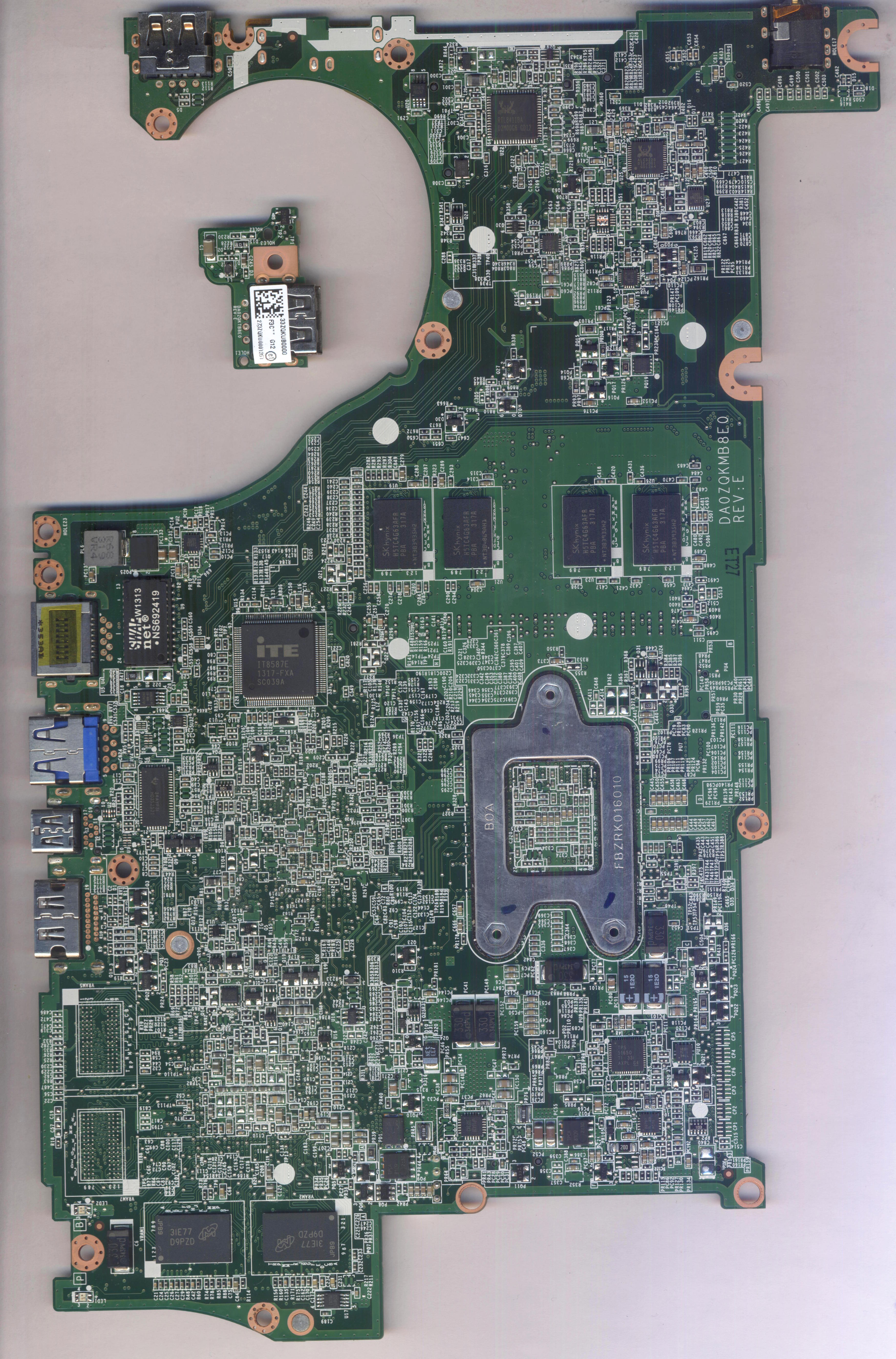 Acer V5-572G DA0ZQKMB8E0 Rev:E
