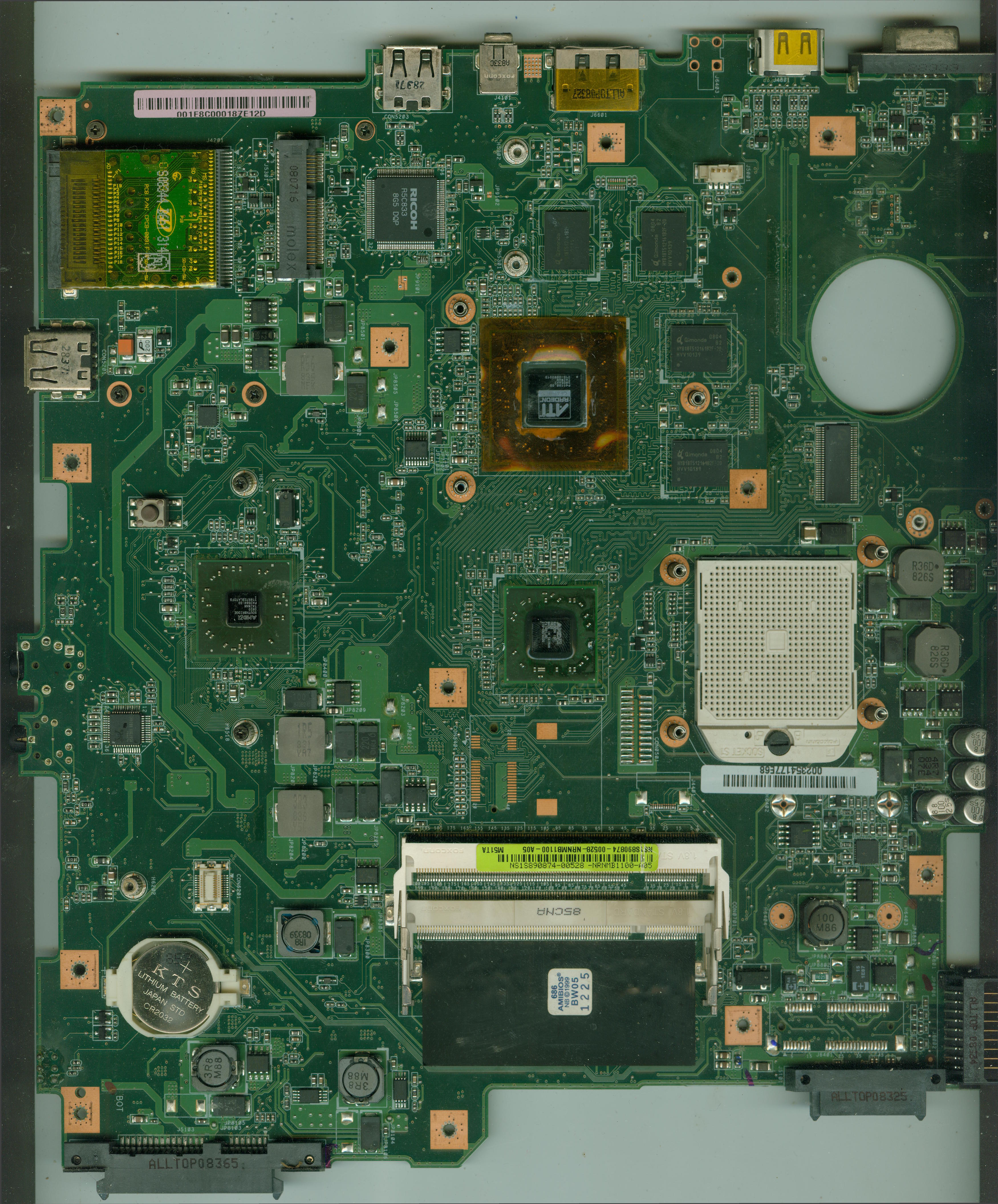 Rev 2.0 видеокарта. ASUS m51t. M51t. ASUS m515. M51t фото платы