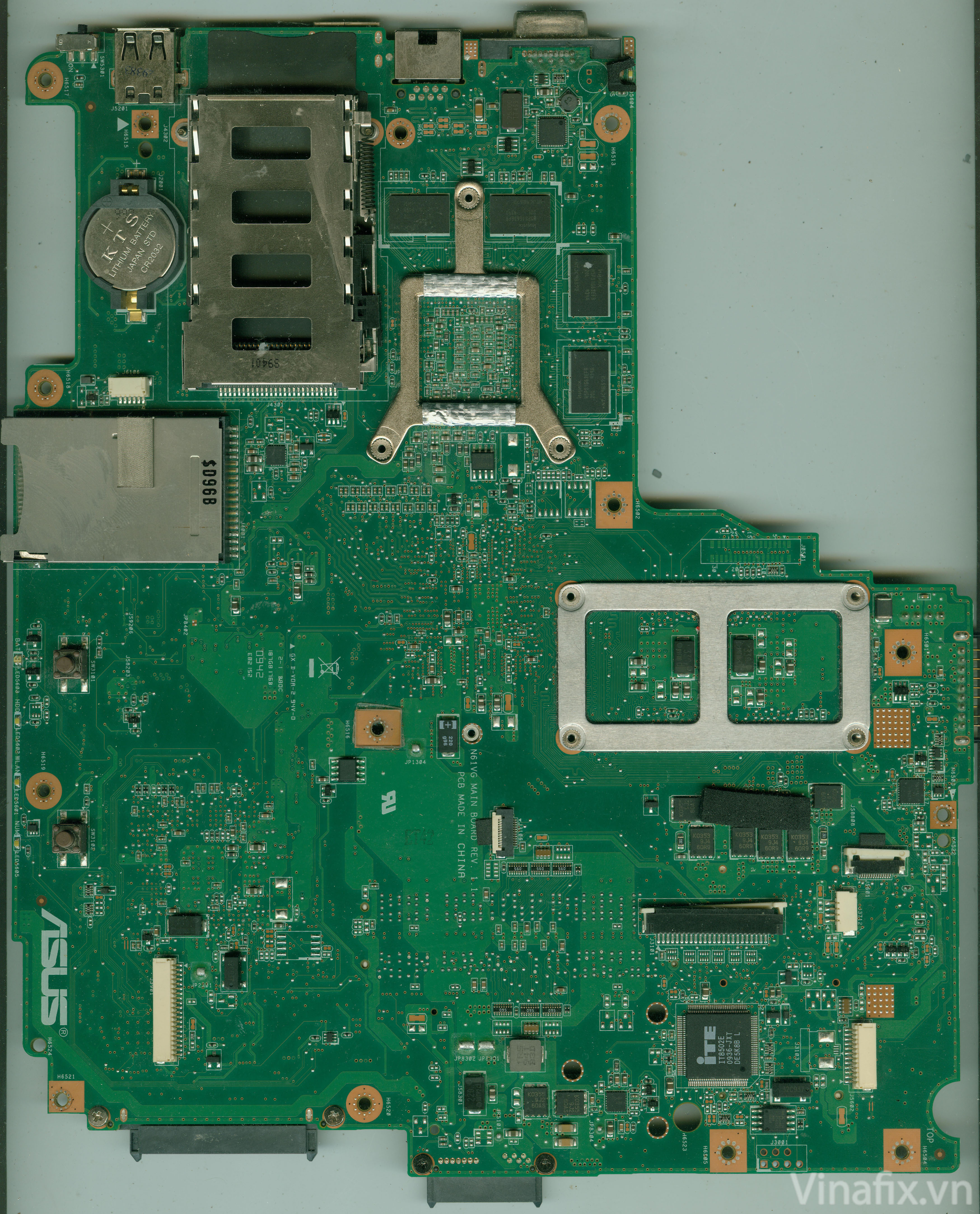Asus N61VG - N61VG Rev 1.1 (Sticker N61VG) 60-NXDMB1100-B16