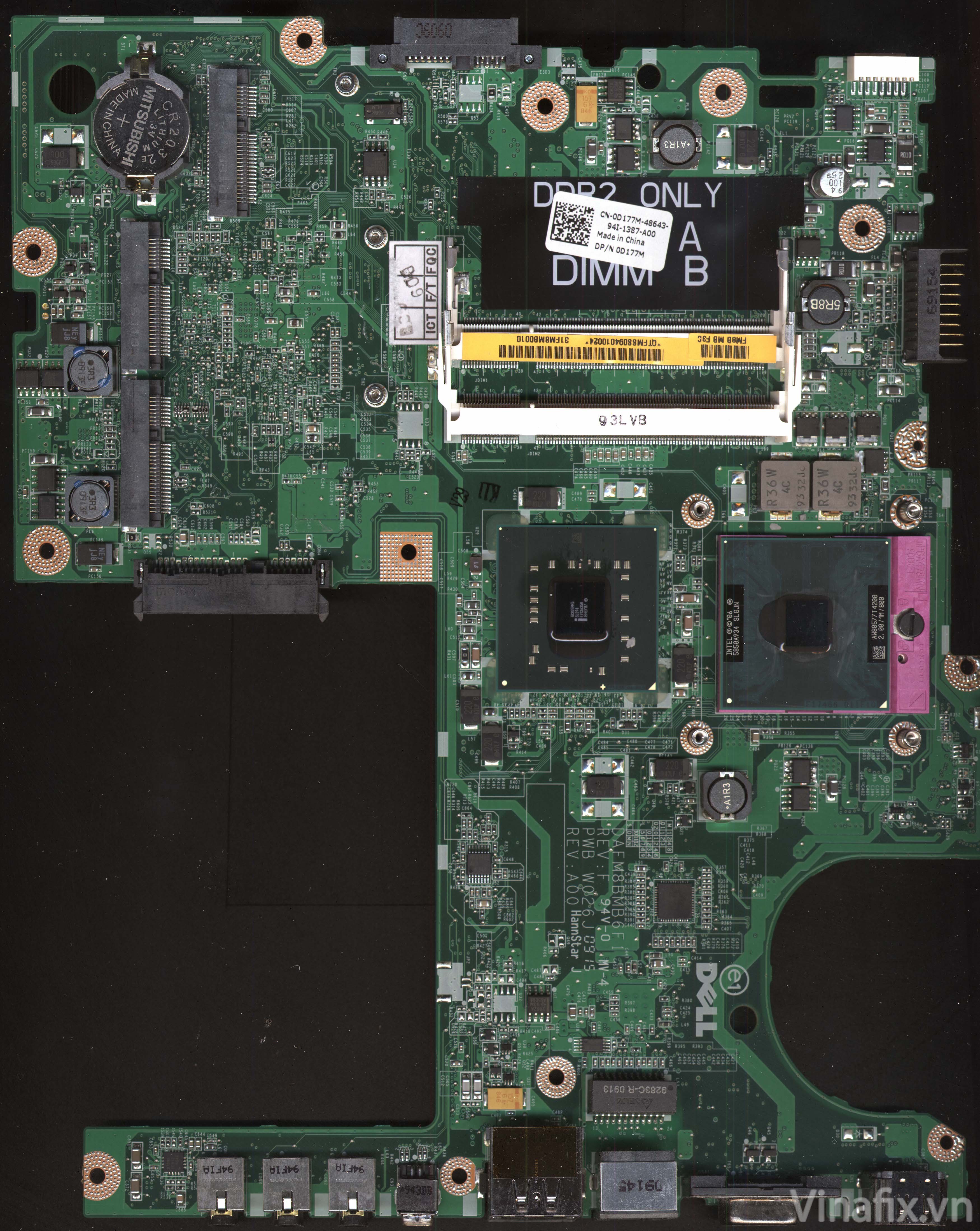 DELL Studio 1555 (15557380) FM8 (DAFM8BMB6F1) (Rev. F)