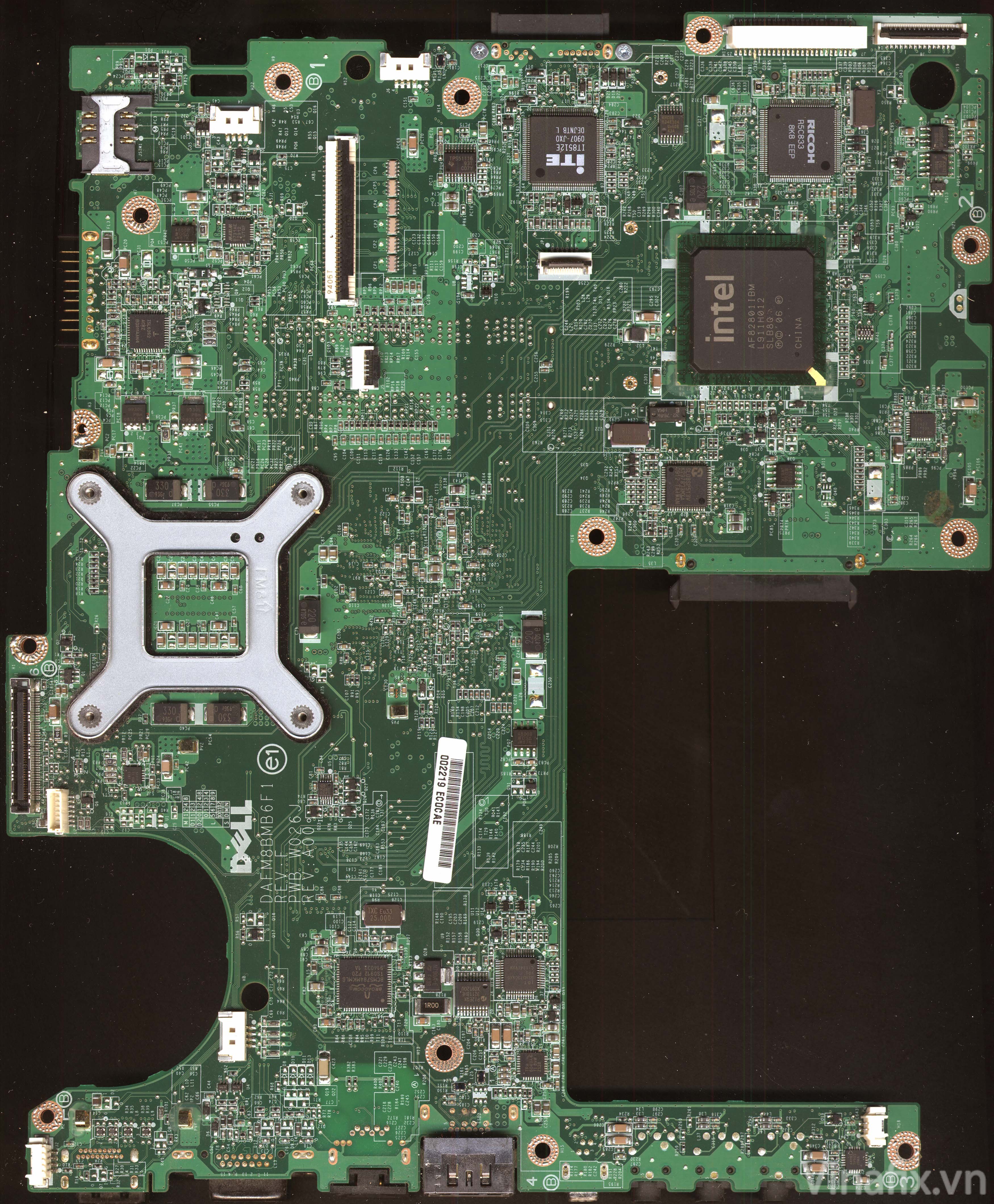 DELL Studio 1555 (15557380) FM8 (DAFM8BMB6F1) (Rev. F)