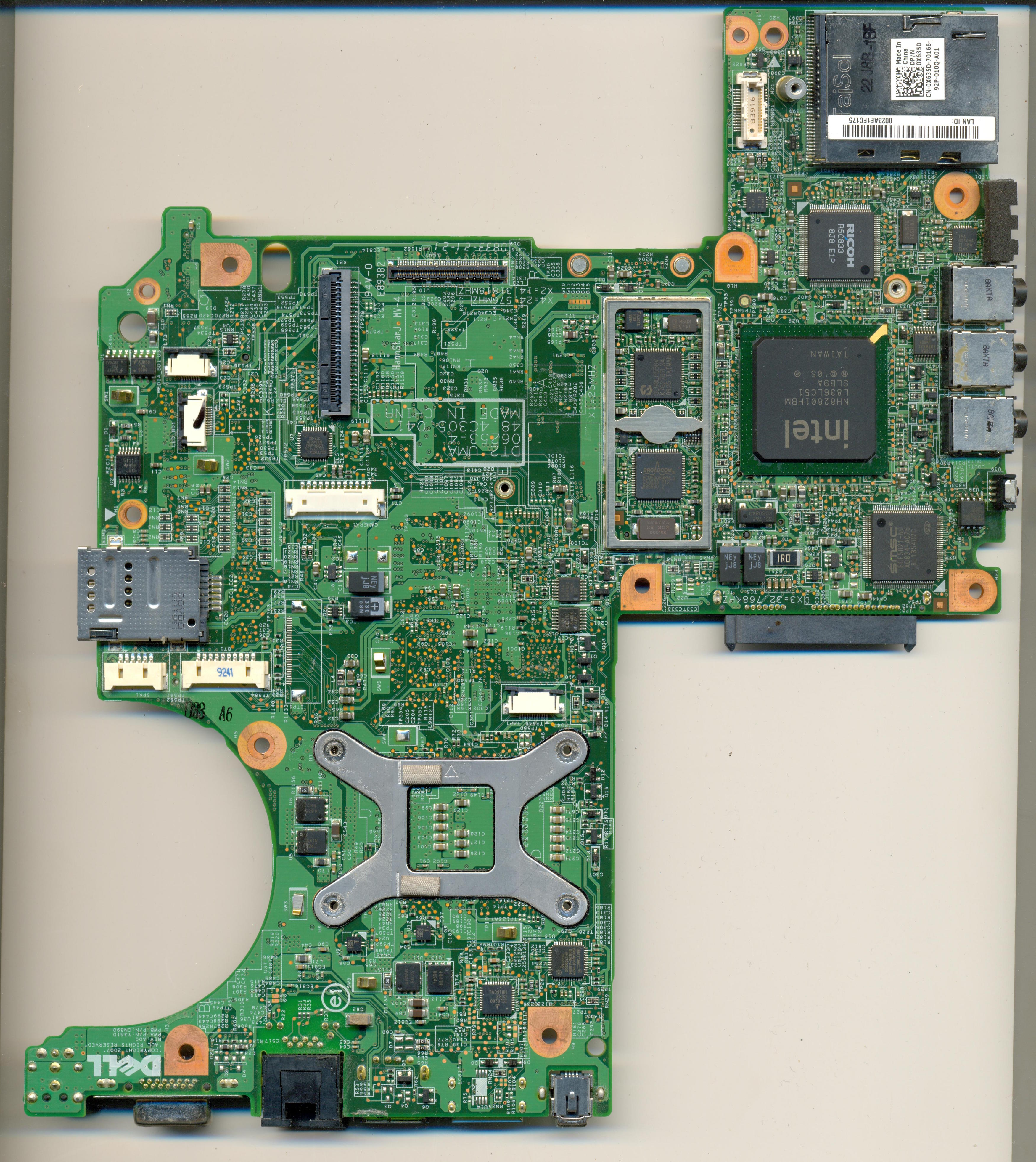 Dell xps m1330 on sale motherboard