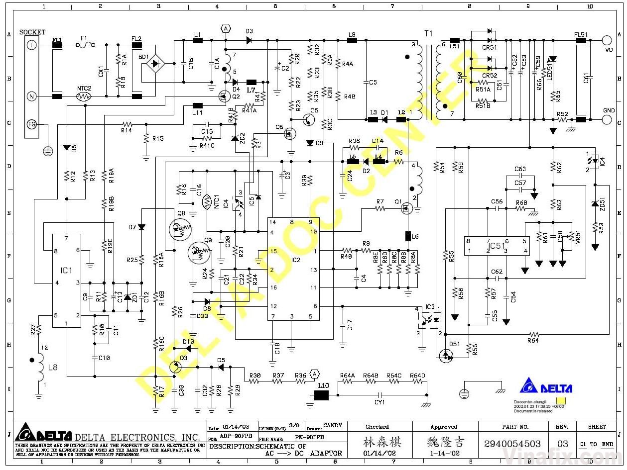 Схема asus adp 90cd db