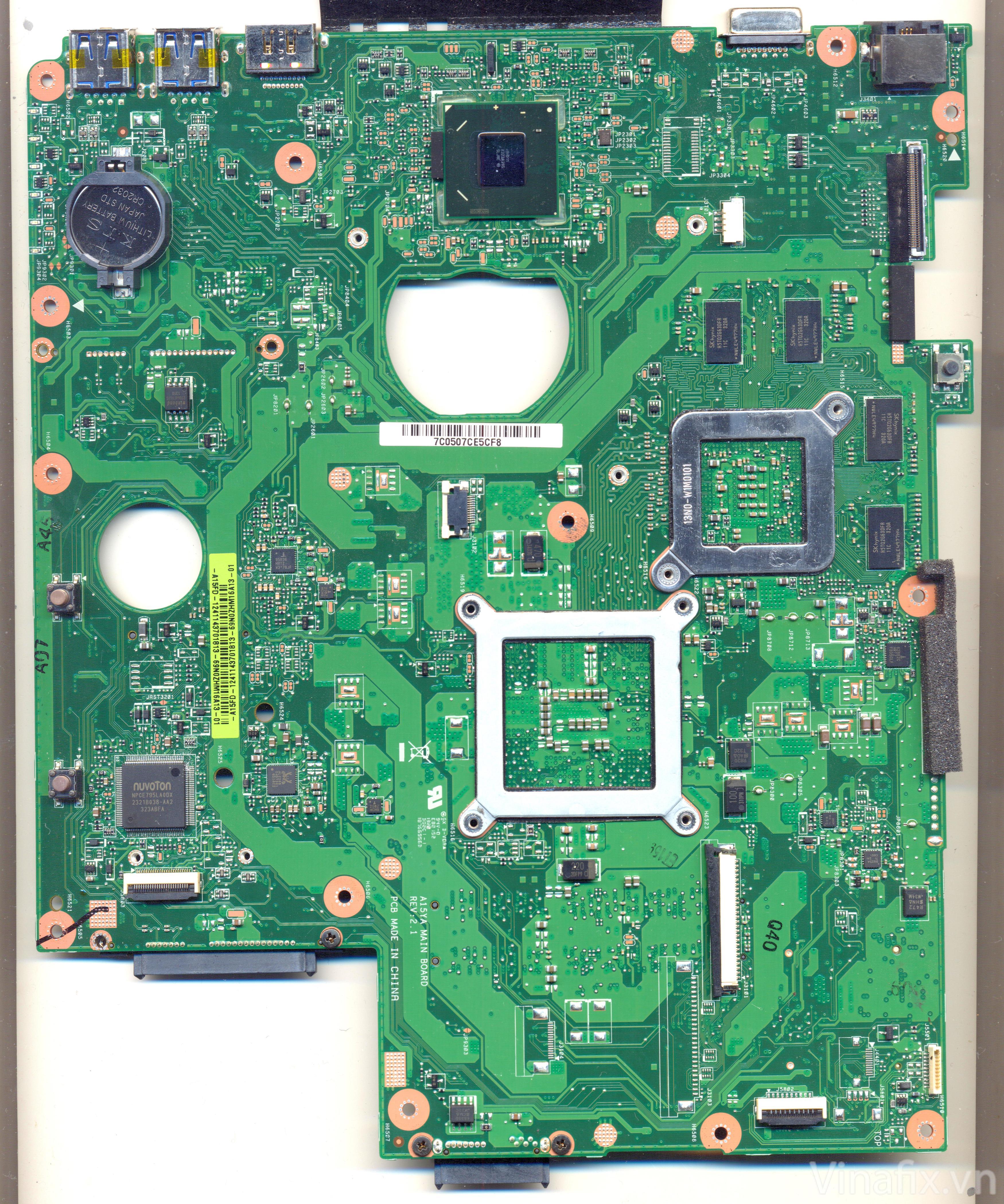 DNS A15FD Pegatron A15YA Rev 2.1