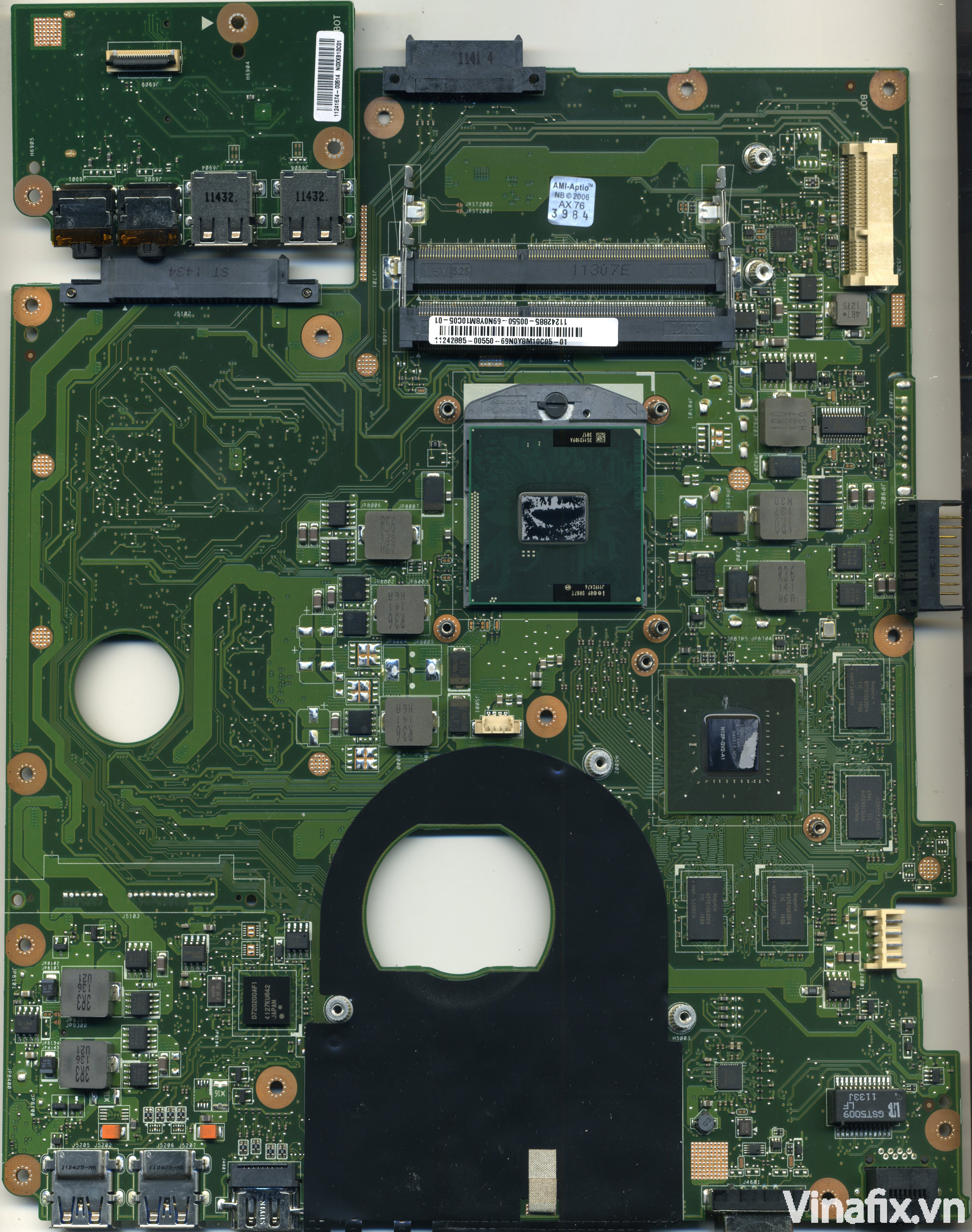 DNS A15HE  Pegatron A15HC rev: 2.1