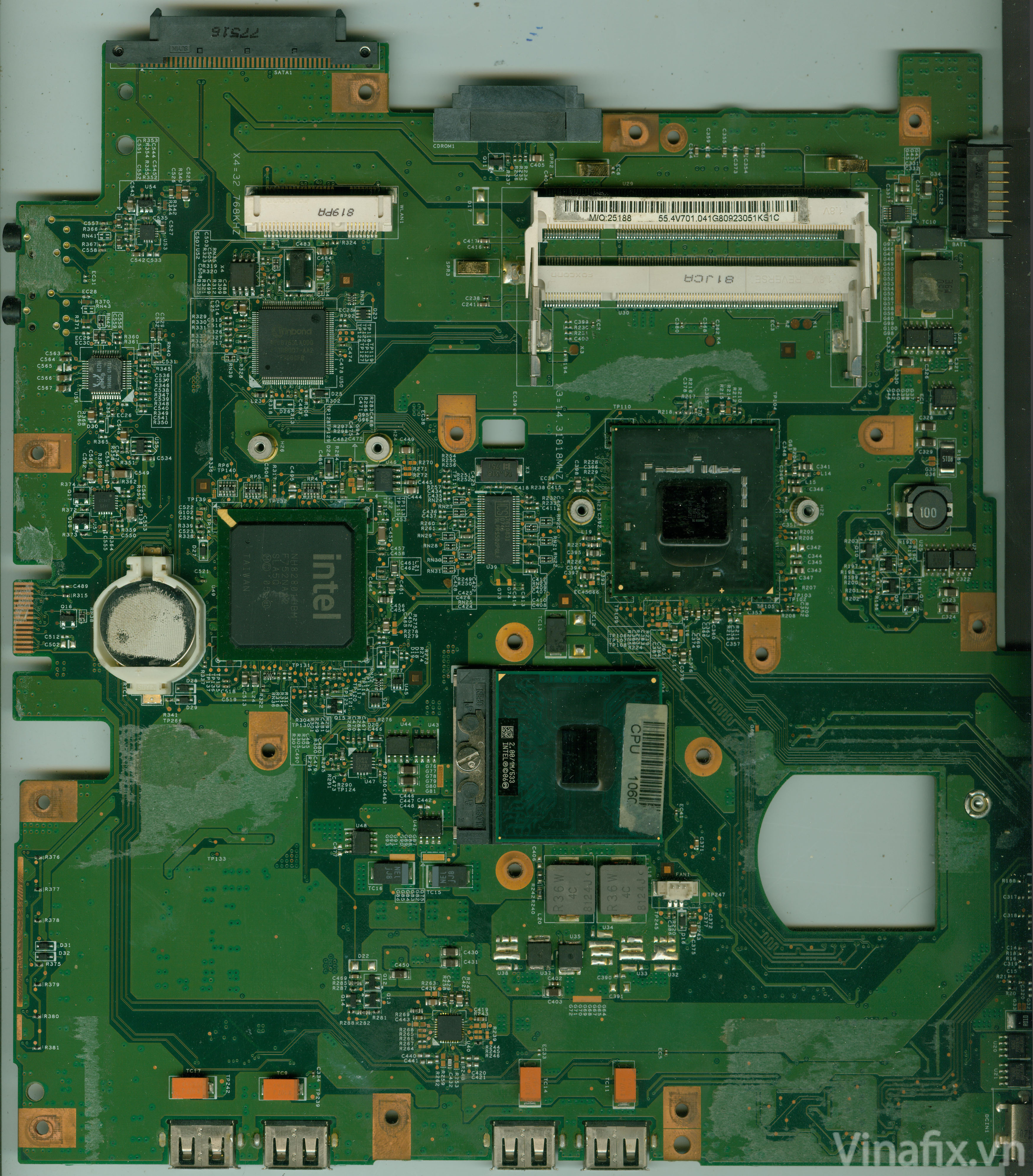 Fujitsu Amilo Li2727 - LV1 MB 48.4V701.011 07207-1