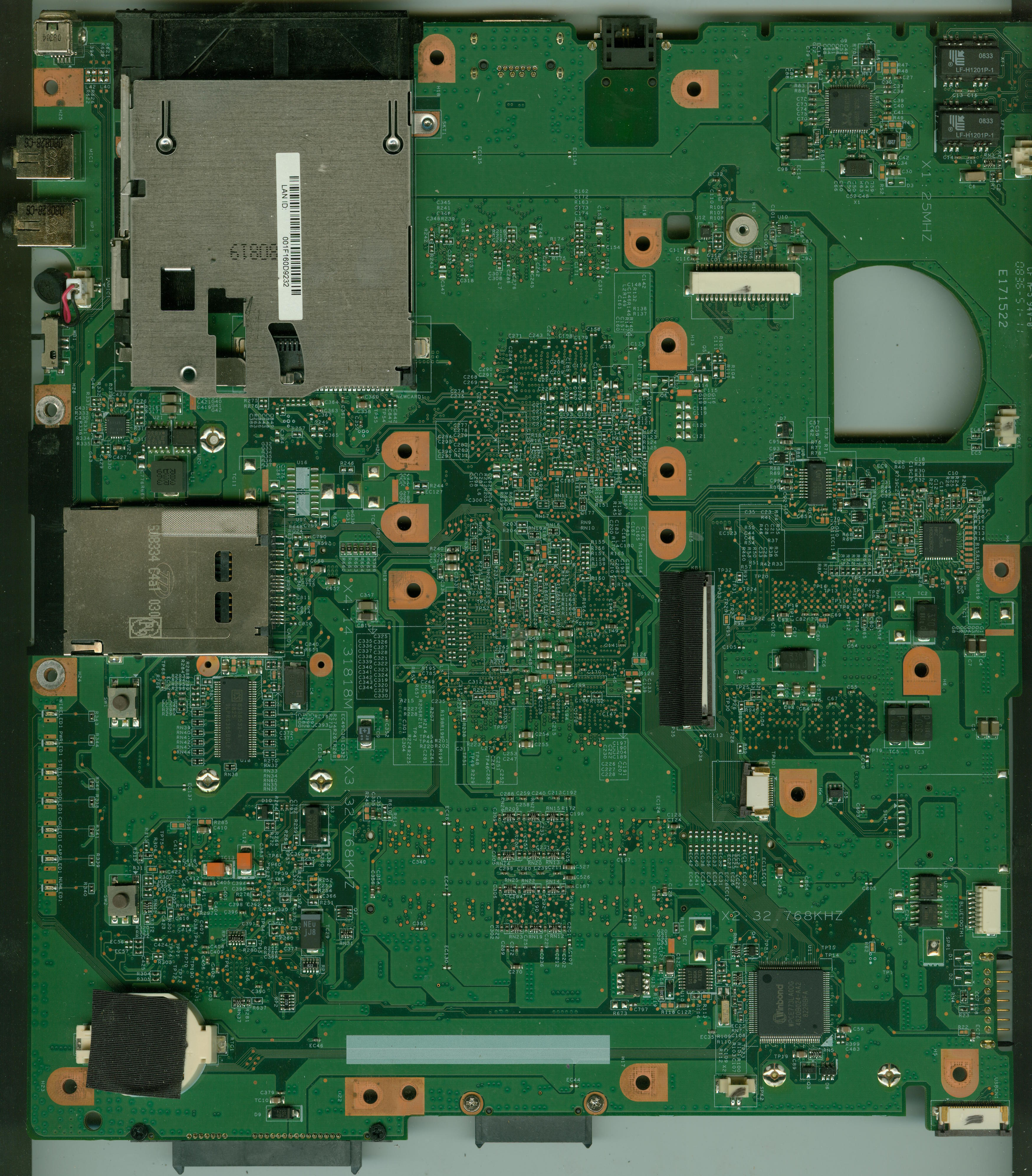 Fujitsu Siemens ESPRIMO Mobile V6535 (Model MS2239) - Wistron D45 MB 07248-2 001