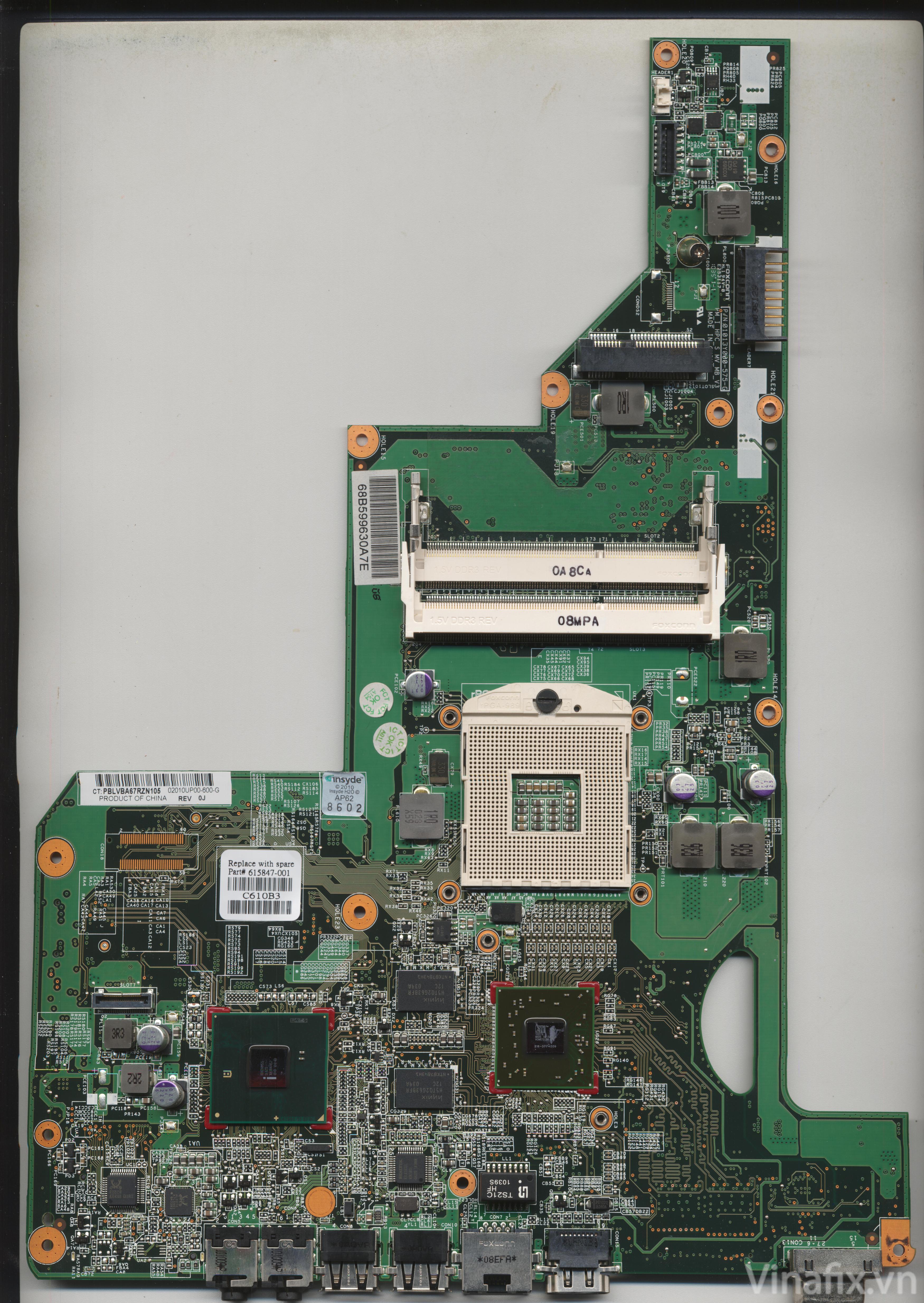 Hp hot sale g72 motherboard