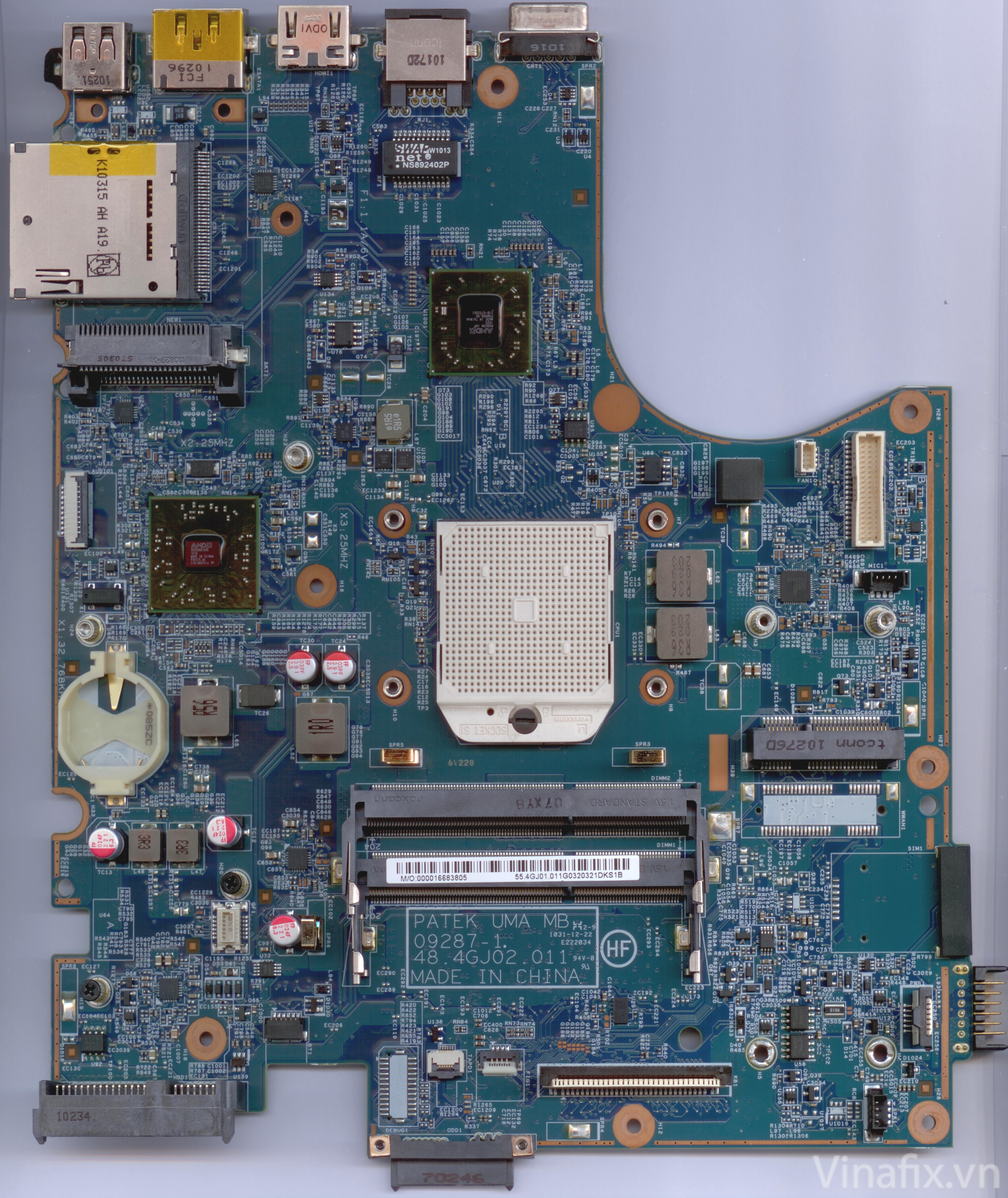 HP ProBook 4525s PATEK UMA MB 09287-1.48.4GJ02.011 | Vinafix.com