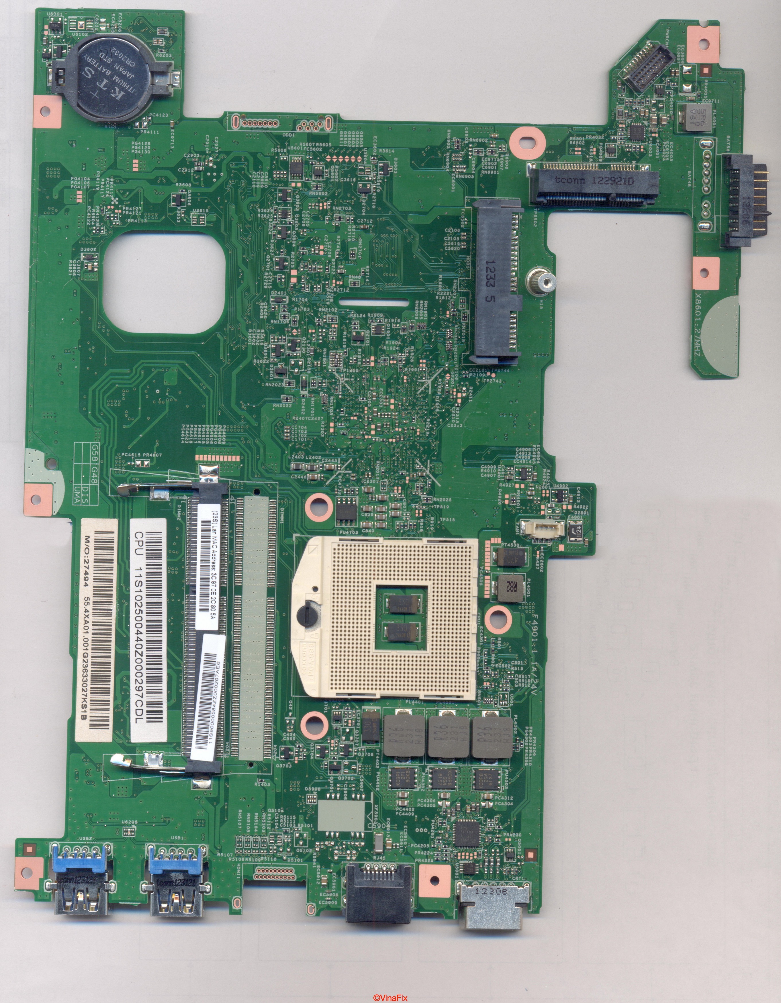 G580 motherboard hot sale