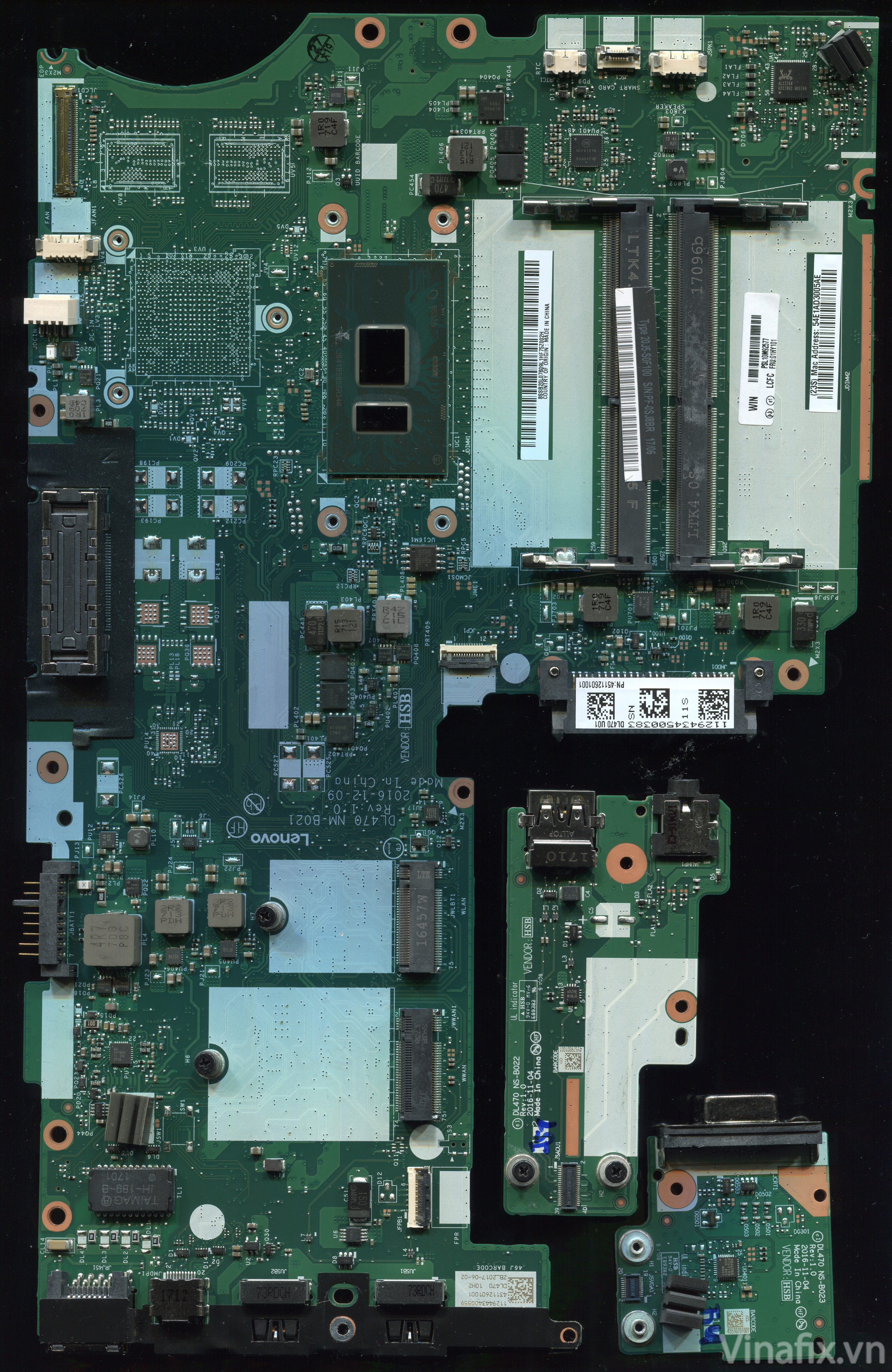 Lenovo ThinkPad L470 DL470 NM-B021 Rev.1.0