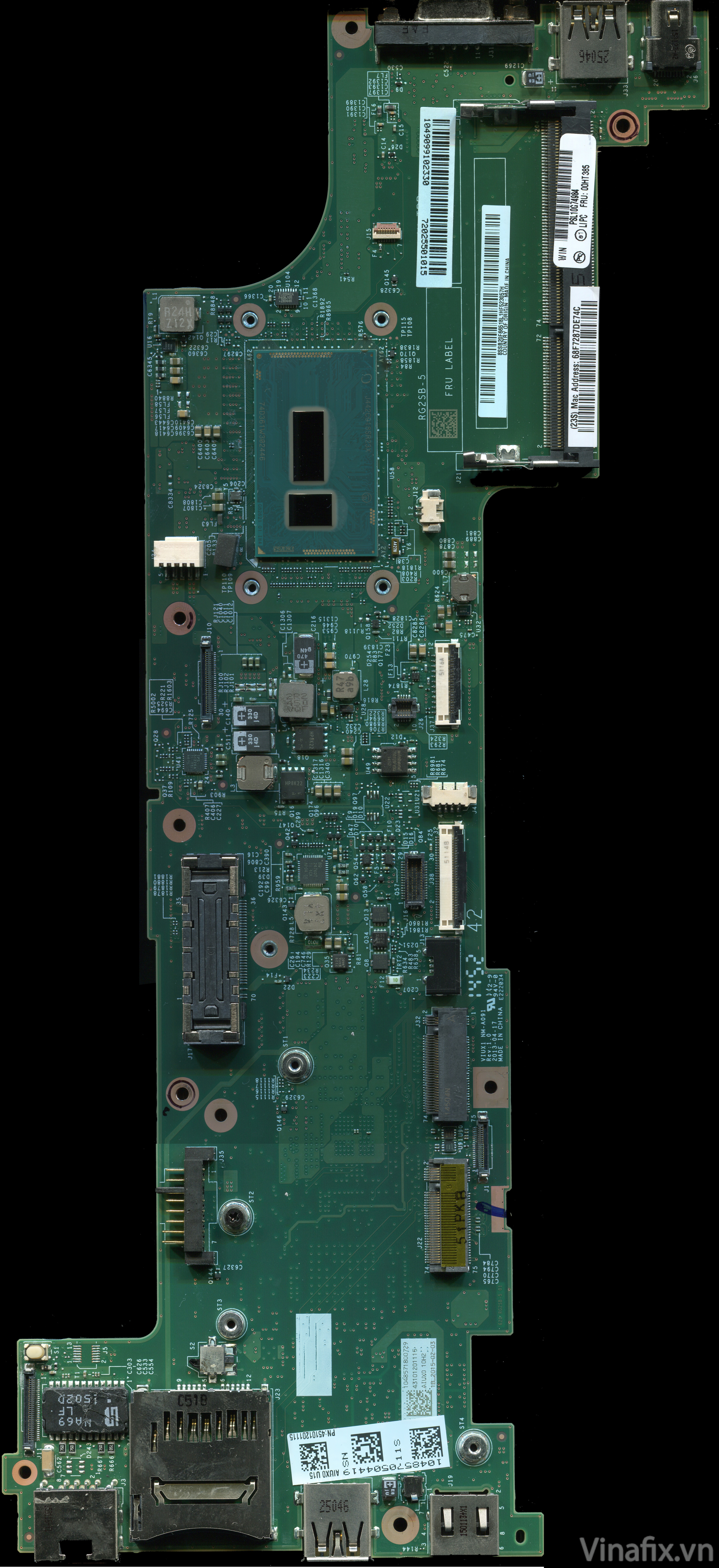 Lenovo ThinkPad X240 VIUX1 NM-A091 Rev 1.0