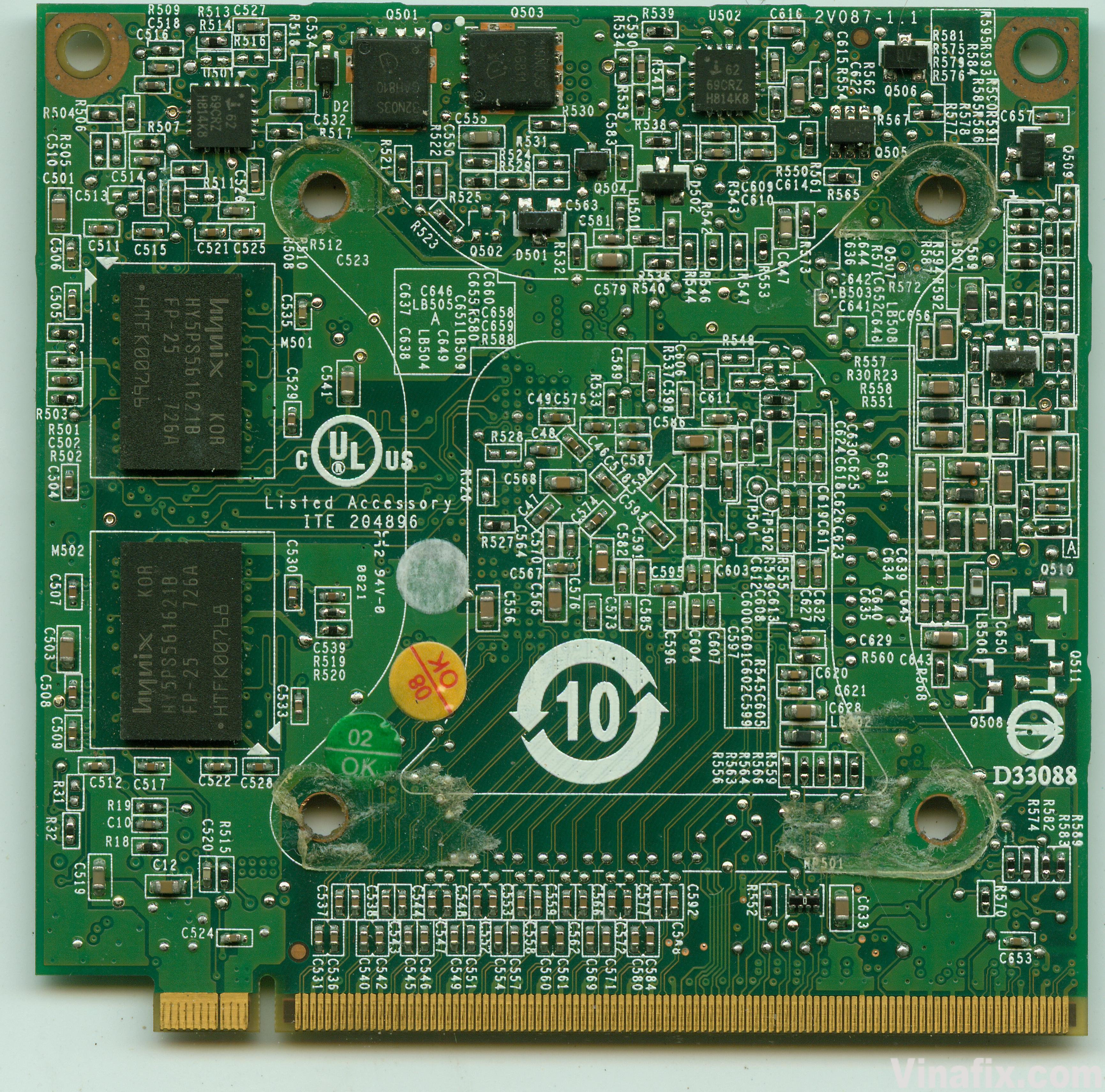 Nvidia P419 (V087 VER 1.1) VG.8MS06.001 (G86-603-A2) photo B