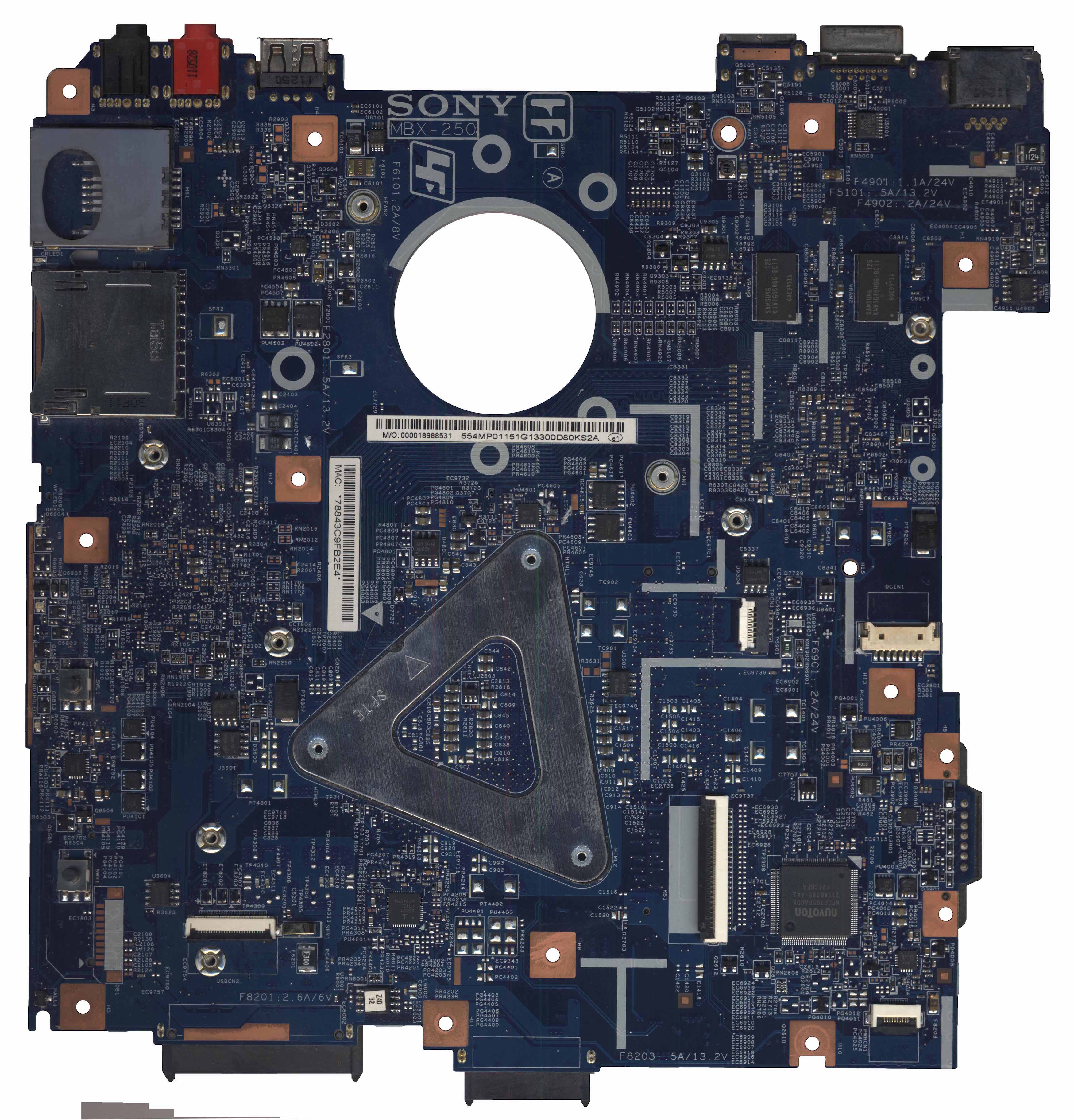 Sony PCG-61911V - VPCEG1S1R MBX-250 | Vinafix.com