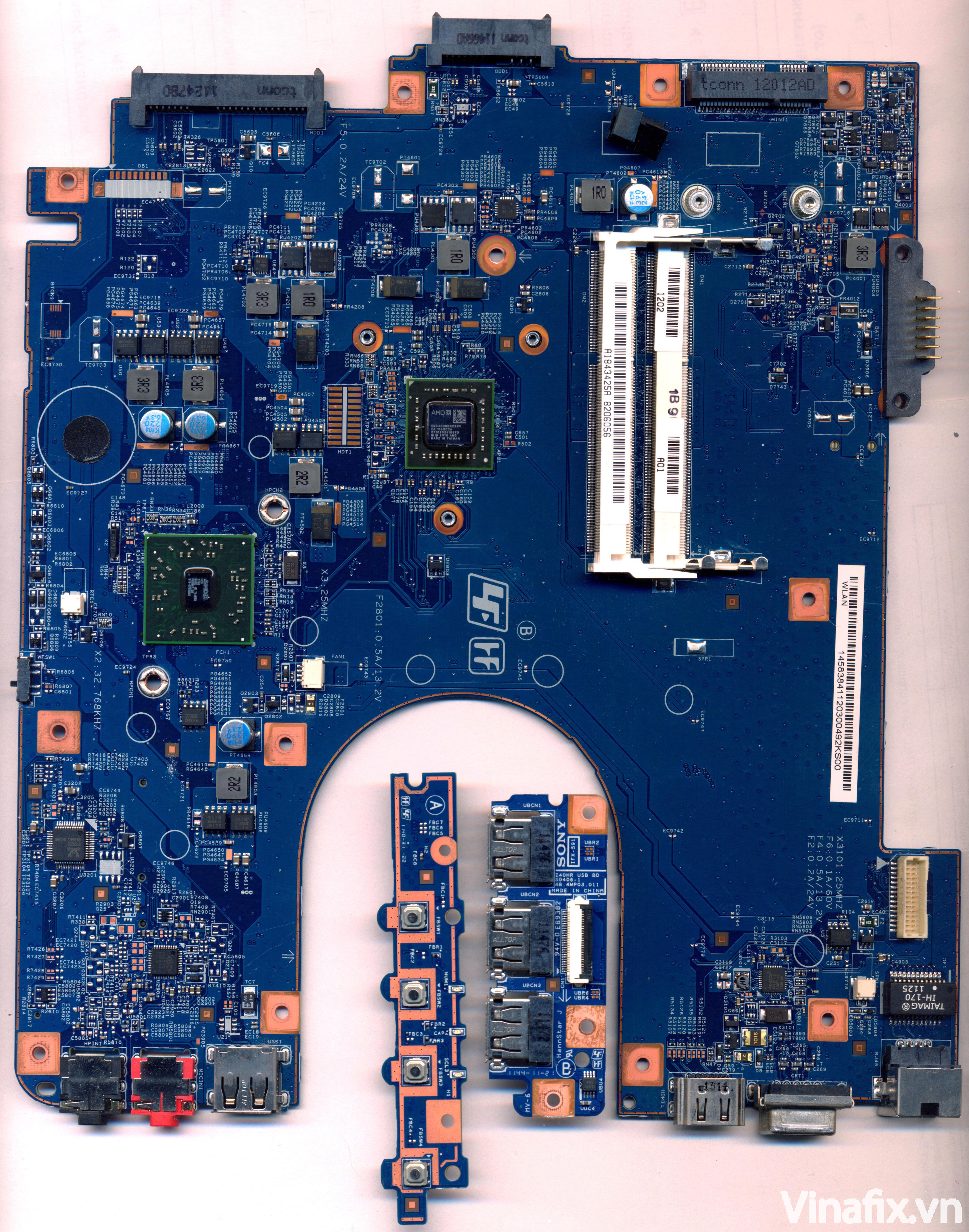 Sony VPCEL2S1R PCG-71C12V MBX-252 Z50-BR | Vinafix.com