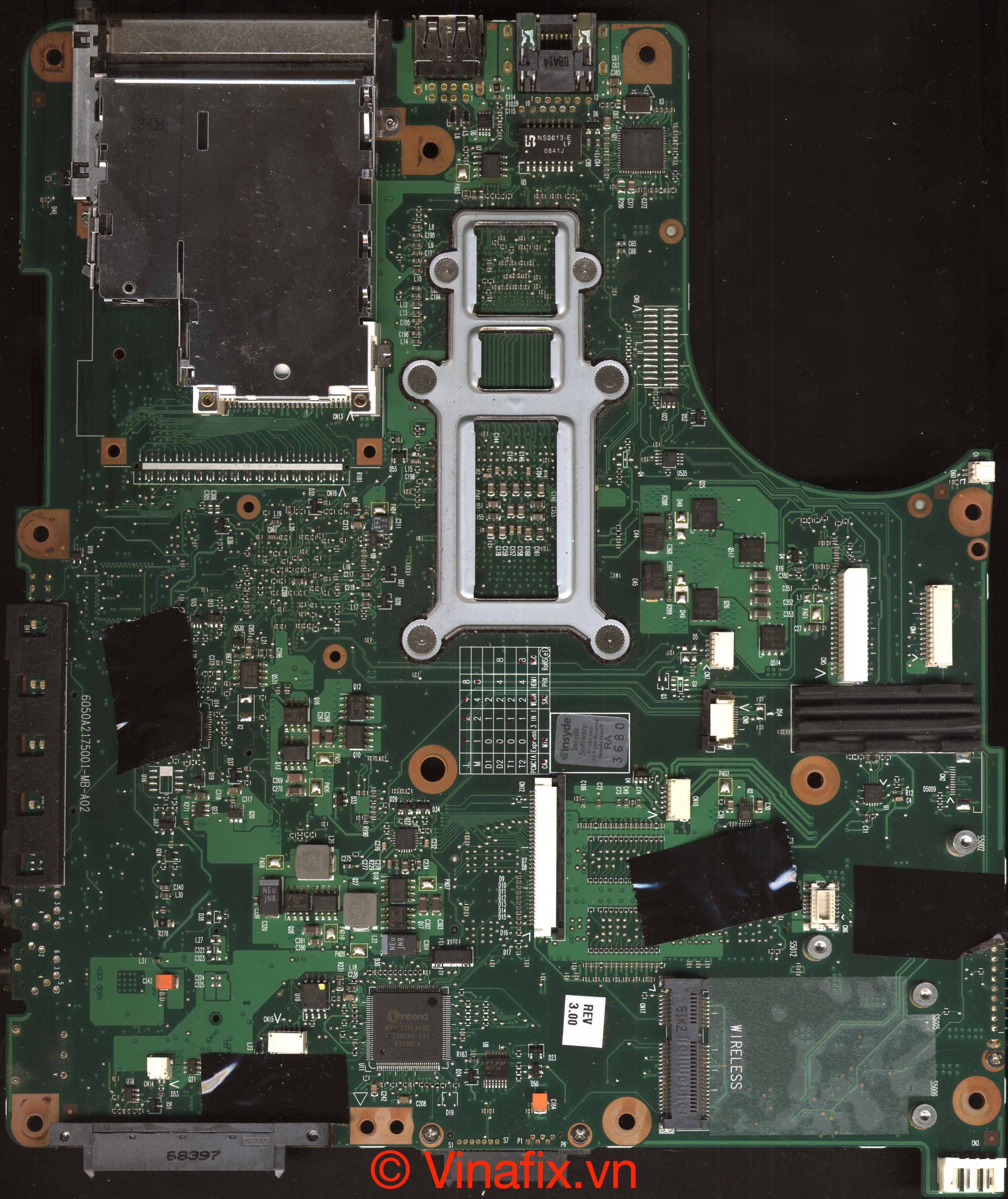 Toshiba Satellite L300D - Inventec PS10AP - 6050A2175001-MB-A02_B