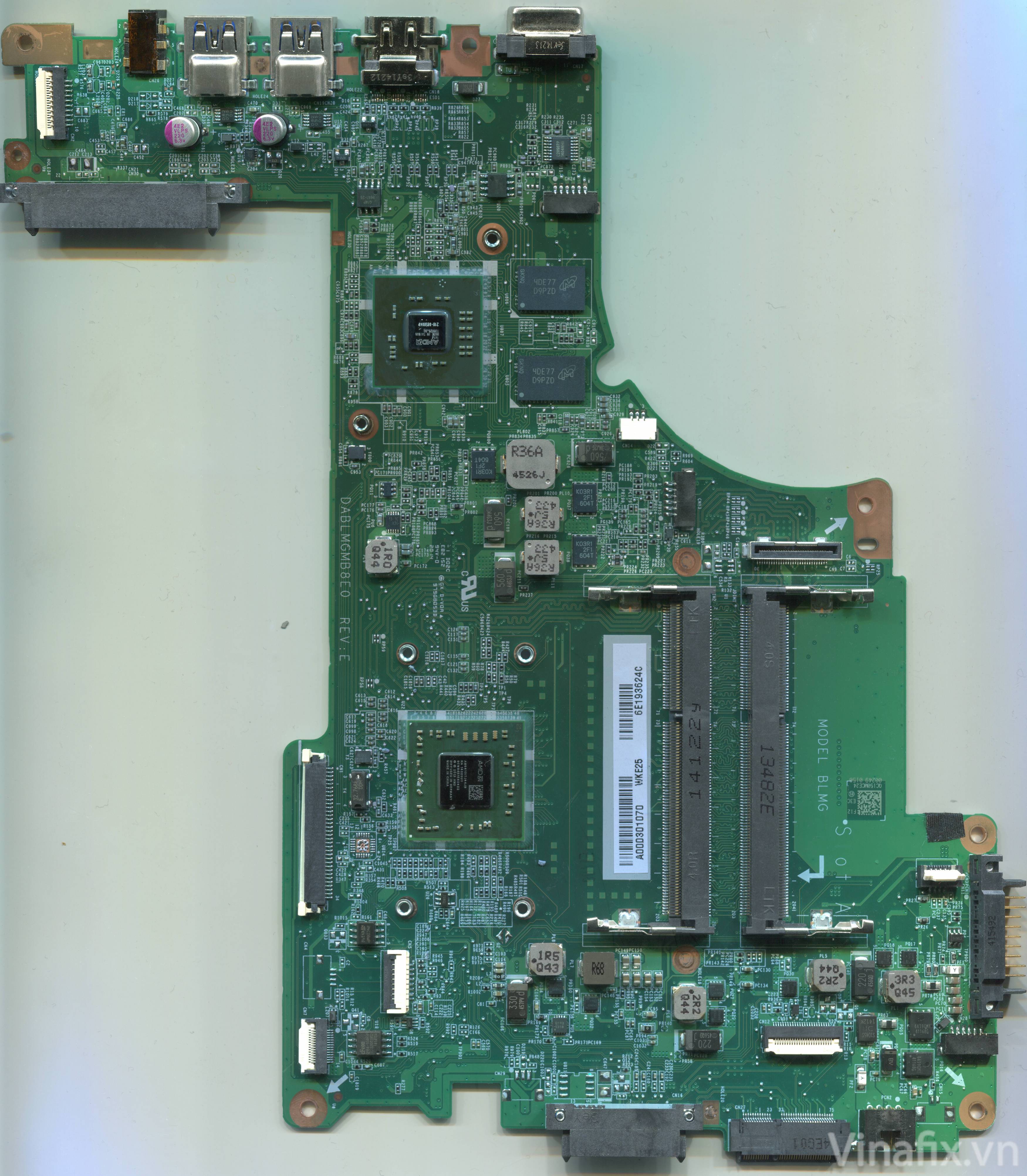 Toshiba Satellite L50D-B-132 PSKUQE BLMG-DABLMGMB8E0 Rev. E